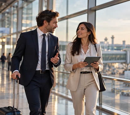 http://Dos%20profesionales%20conversan%20sobre%20oportunidades%20de%20internacionalización%20en%20un%20aeropuerto